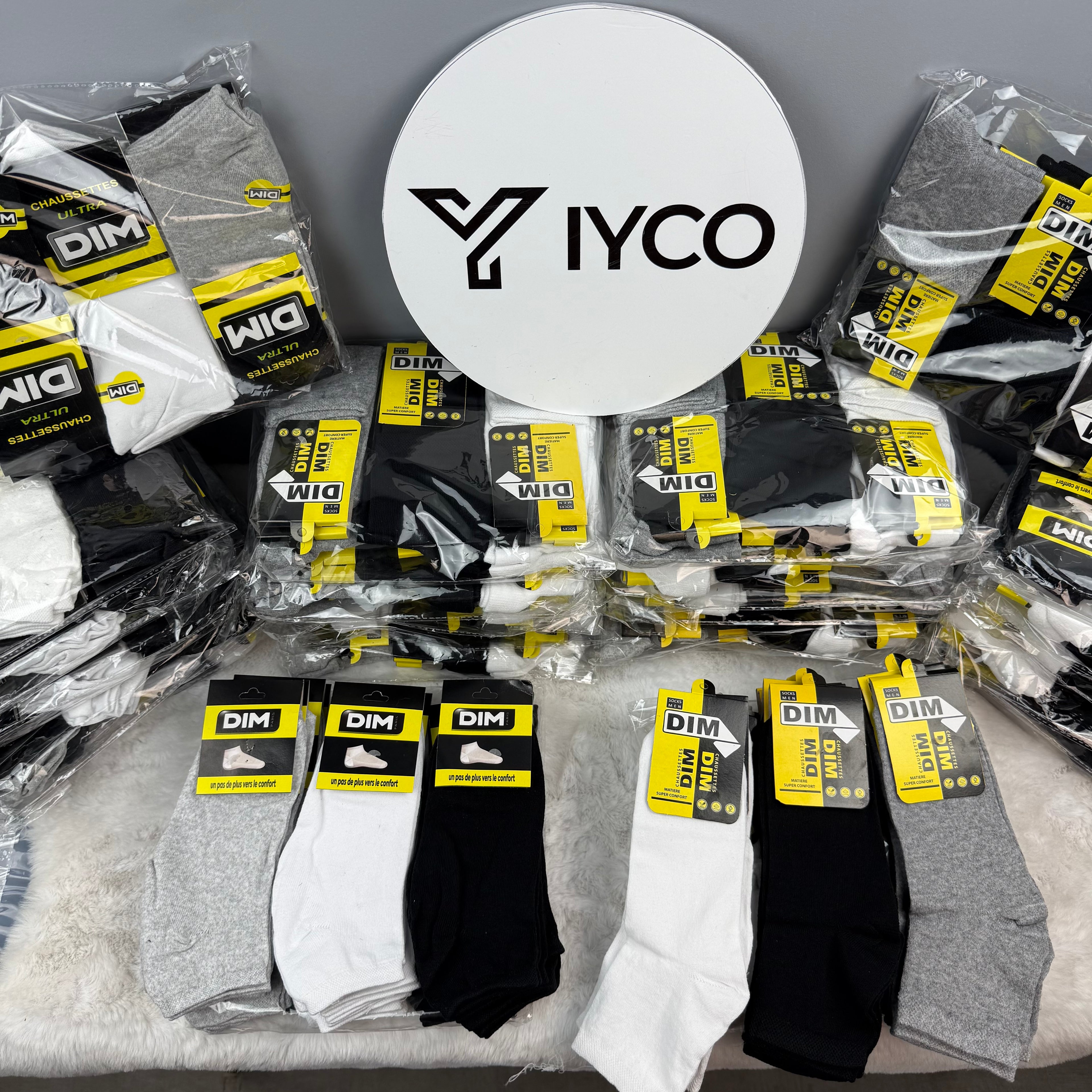 Pack 36 pcs chaussettes