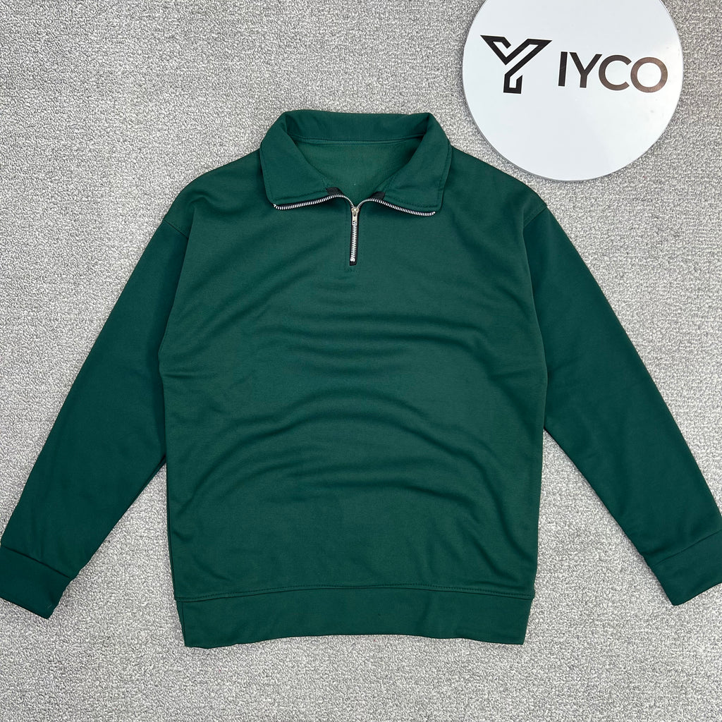 Half-Zip Oversize