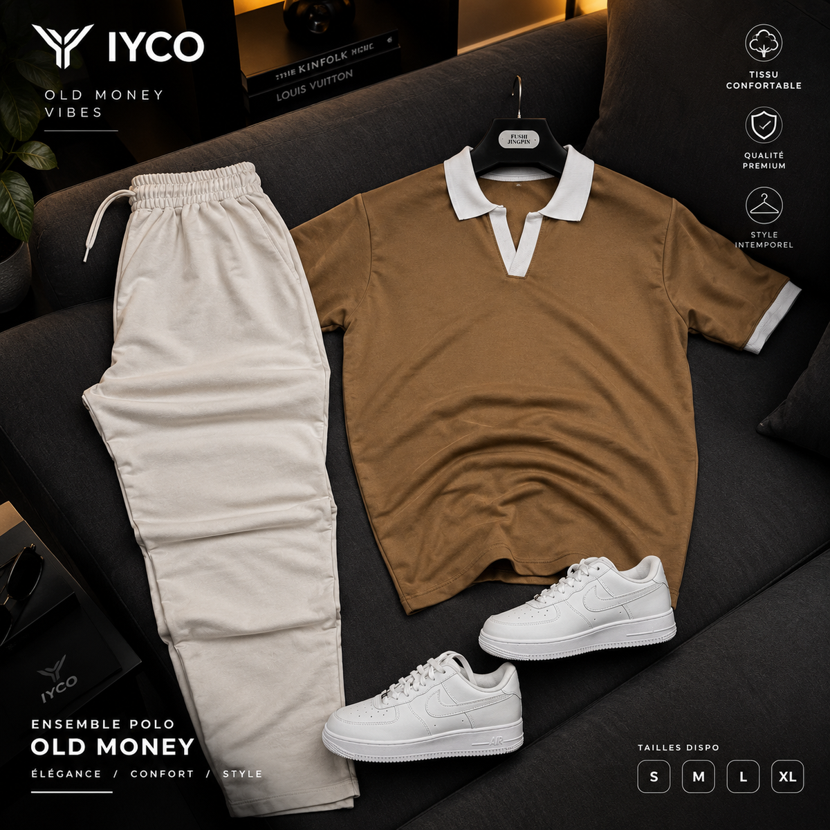 Ensemble polo old money