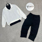Ensemble half-zip om 3pcs