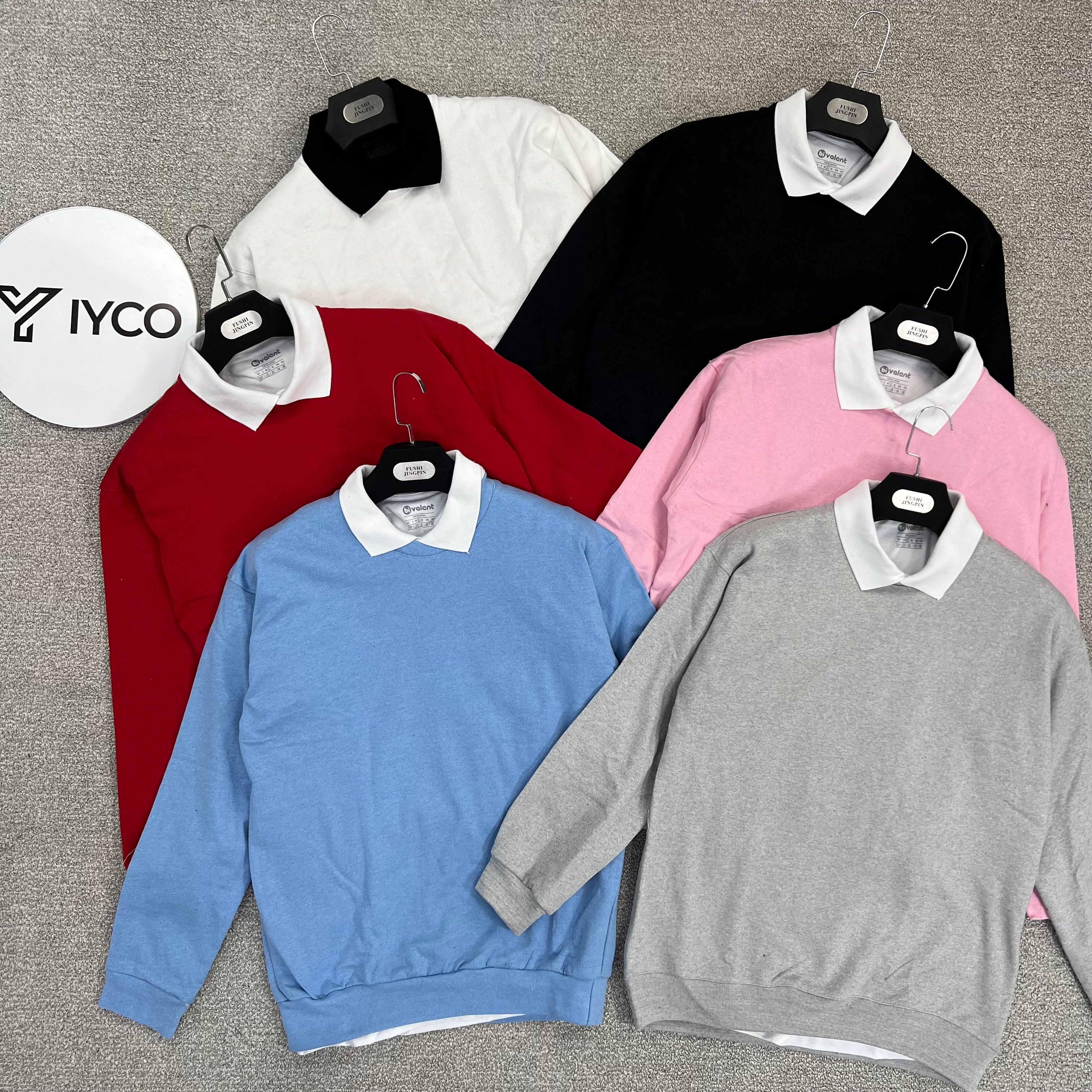 Ensemble sweat-shirt + polo
