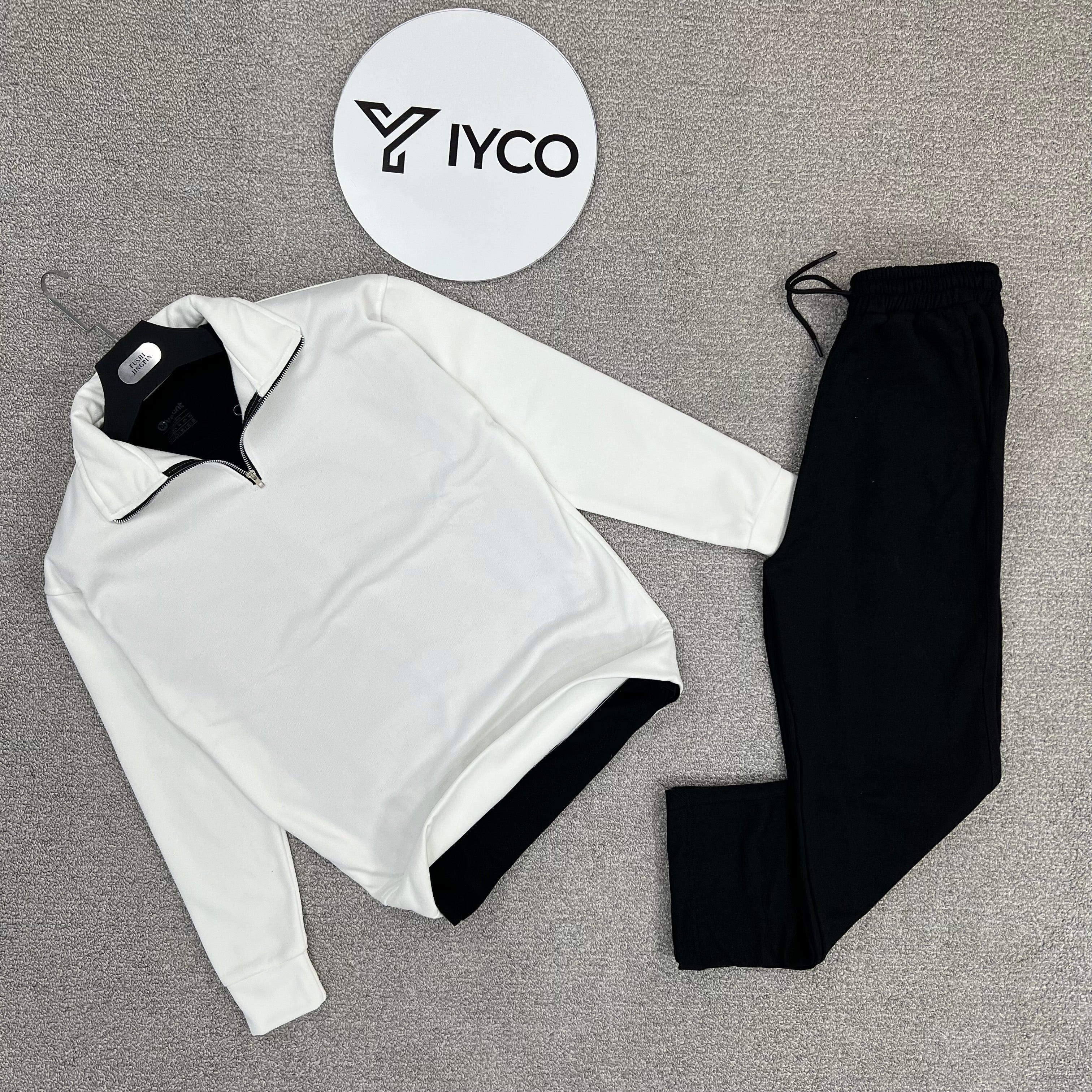 Ensemble half-zip 3pcs