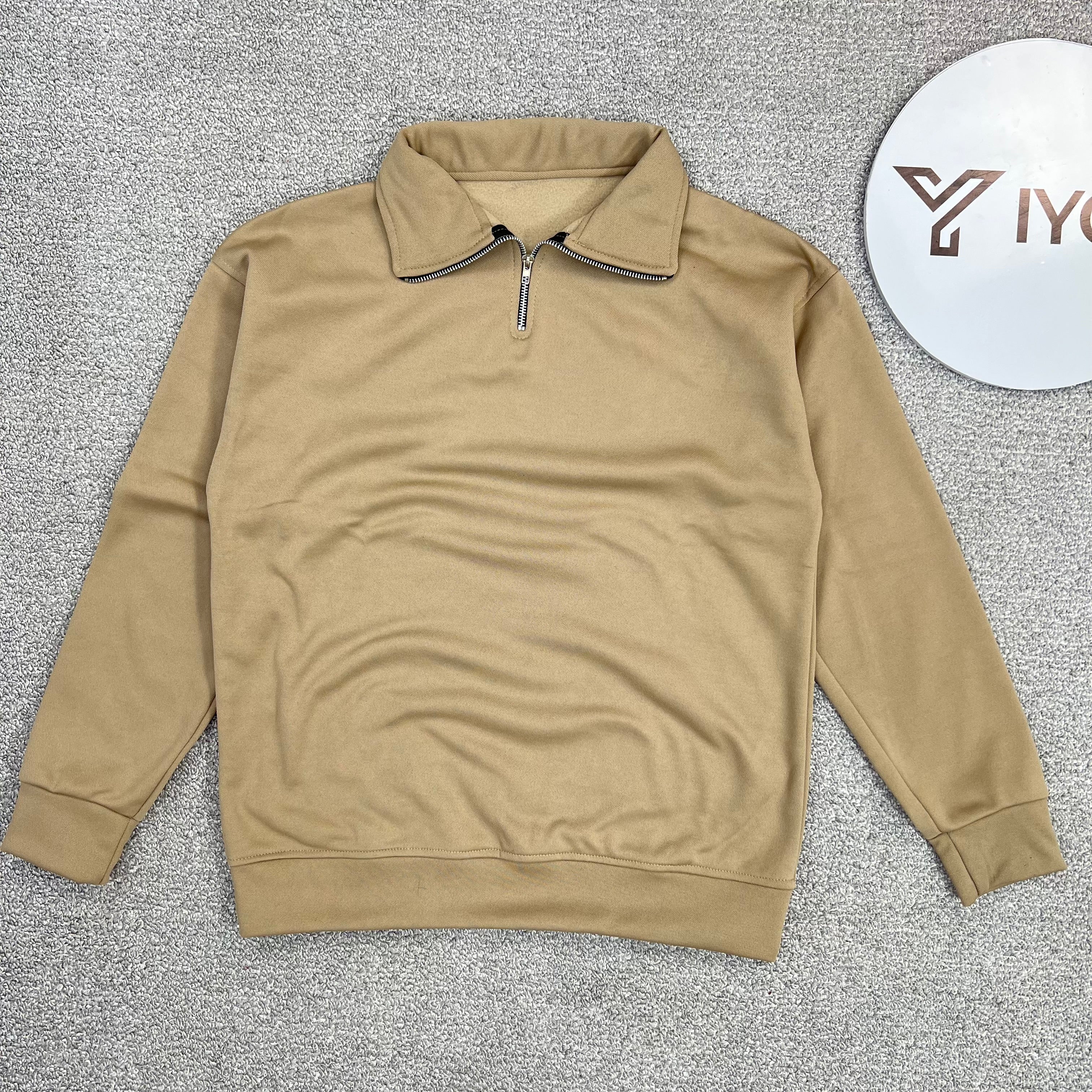 Half-zip oversize