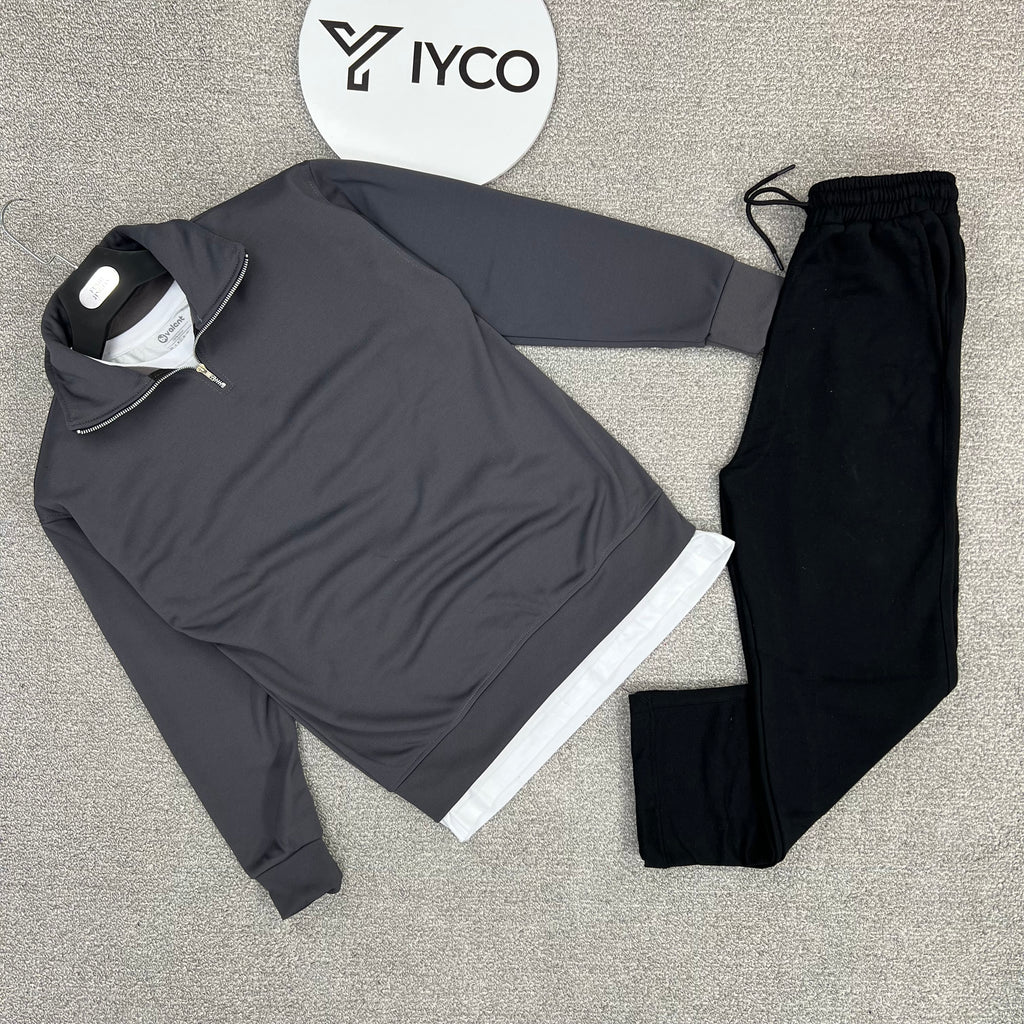 Ensemble half-zip 3pcs