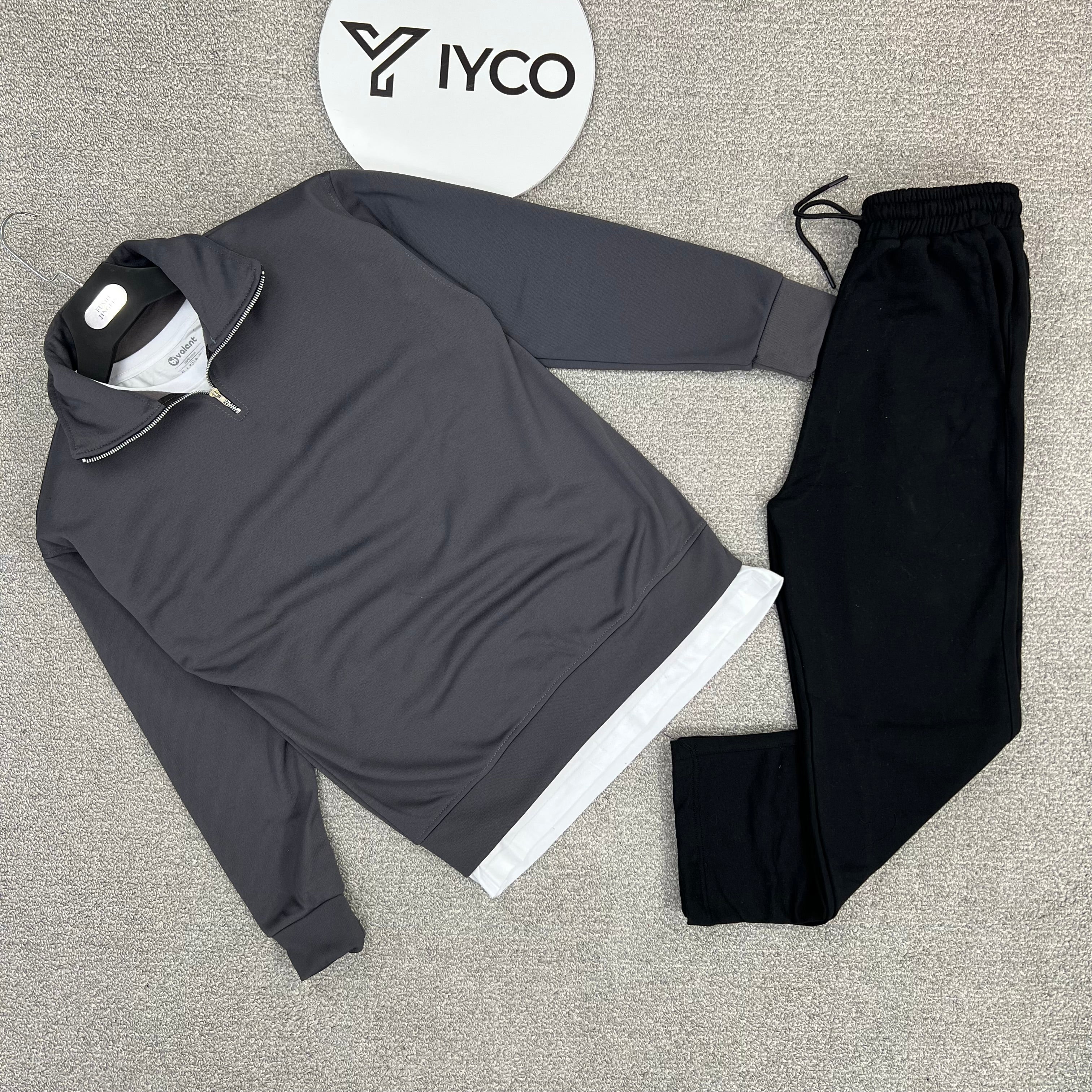 Ensemble half-zip 3pcs