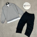 Ensemble half-zip om 3pcs