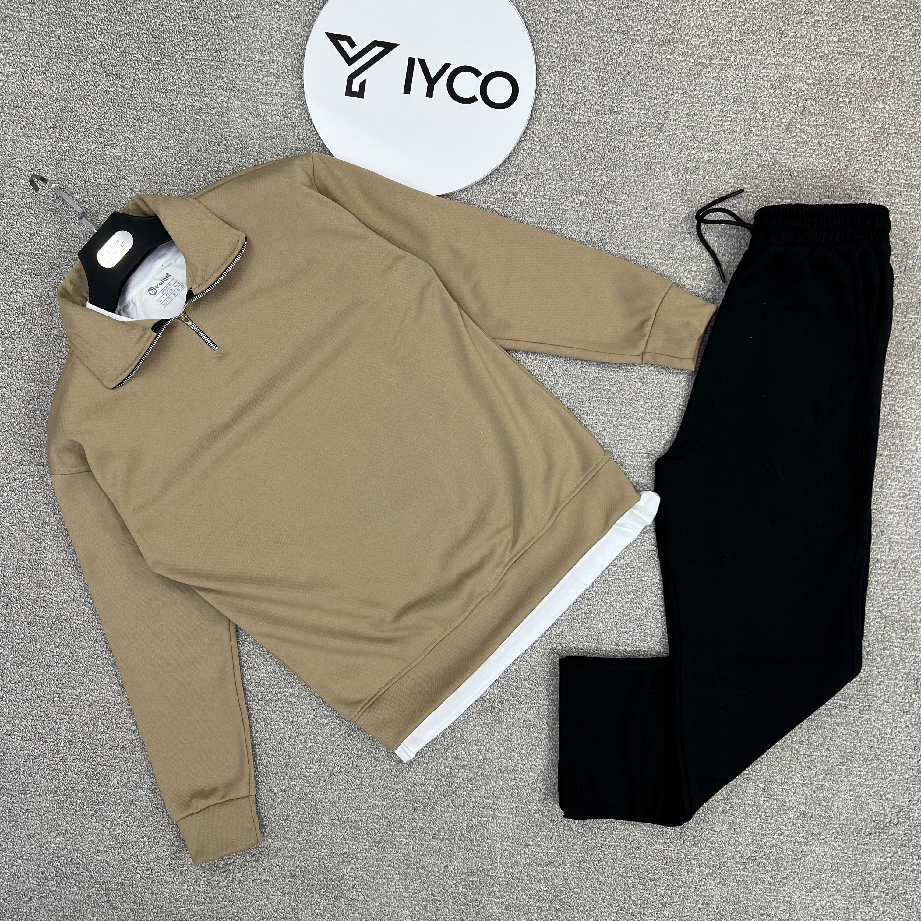 Ensemble half-zip 3pcs